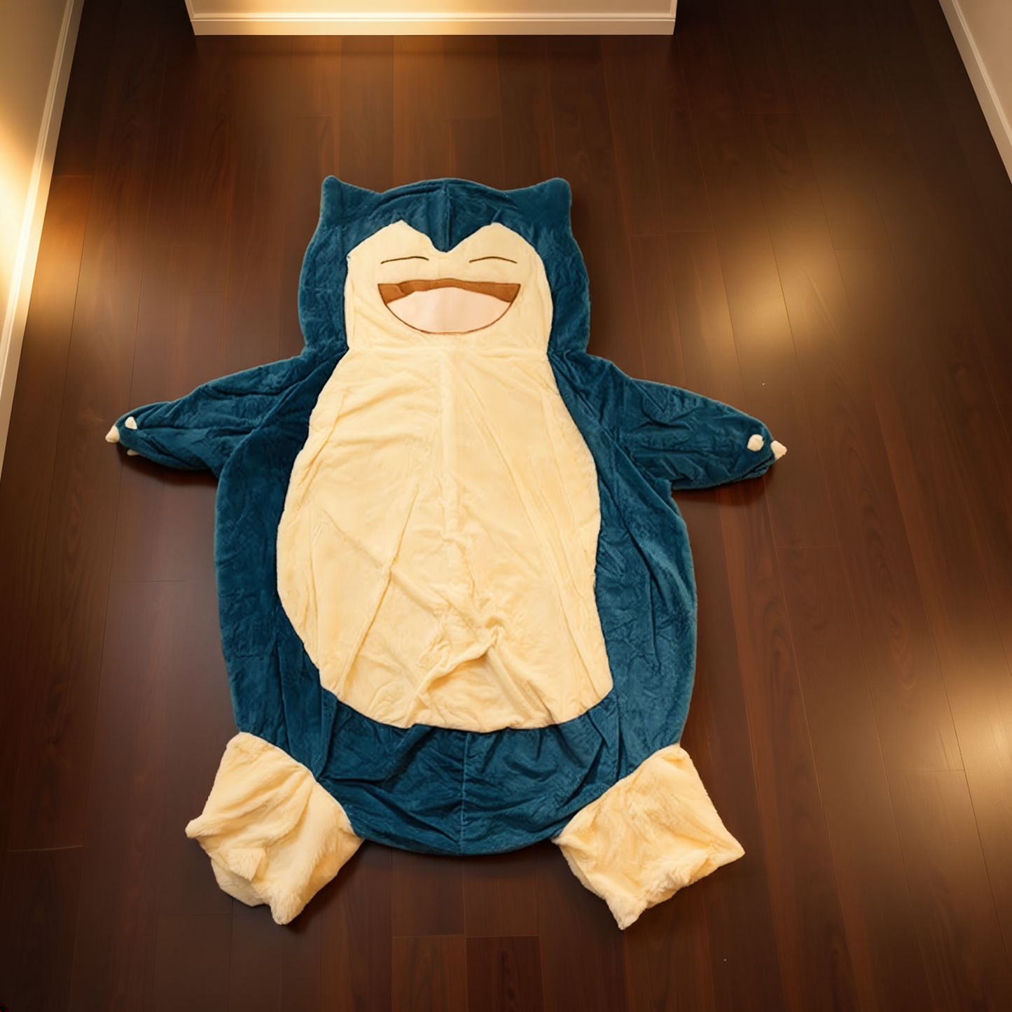 Peluche de Snorlax Gordo Dormilón | Almohada Kawaii para Niños